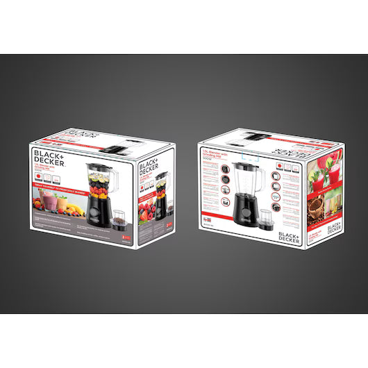 Black & Decker BX530 500W Blender with Grinding Mill