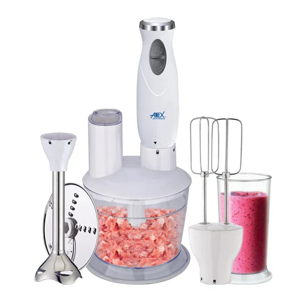 Anex AG-140 Deluxe Hand Blender Complete Set