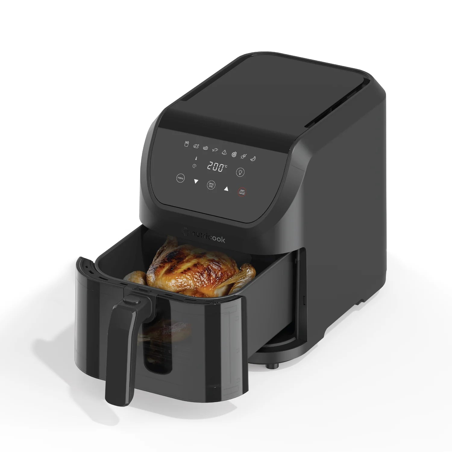 Nutricook NC-AFS528V Air Fryer Slim XL Vision 5L