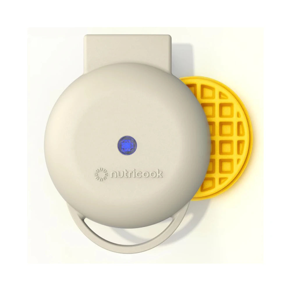 Nutricook NC-WM100BG Mini Waffle Maker - Beige