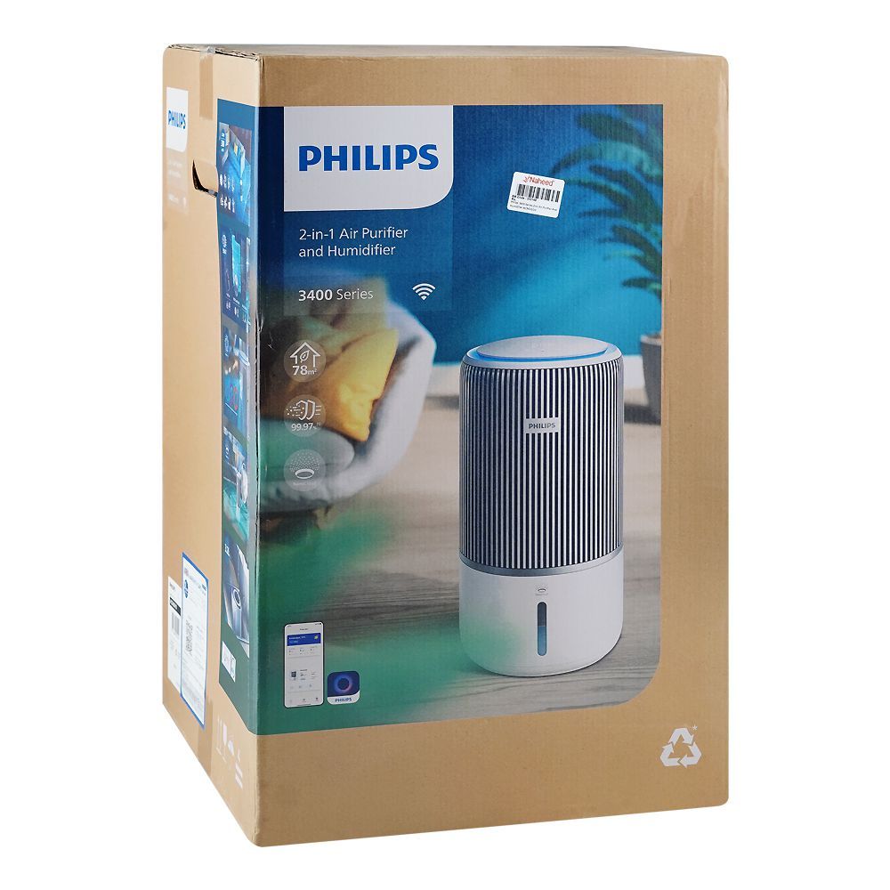 Philips PureProtect Water 3400 AC3420/10 Air Purifier & Humidifier