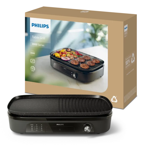 Philips HD6210/90 2400W Table Grill
