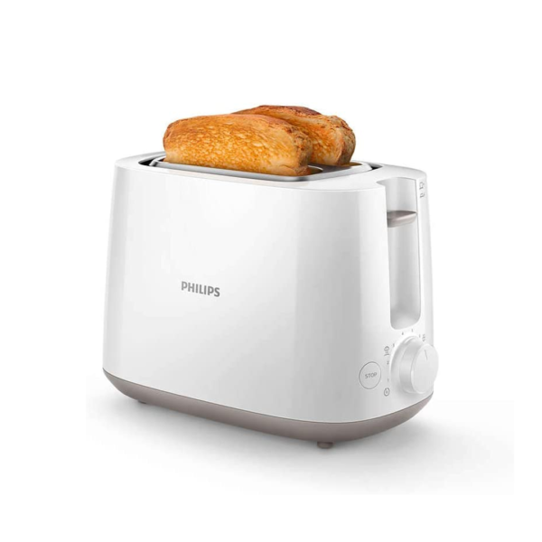 Philips HD2581/01 Daily Collection 2-Slice Toaster - White Variant