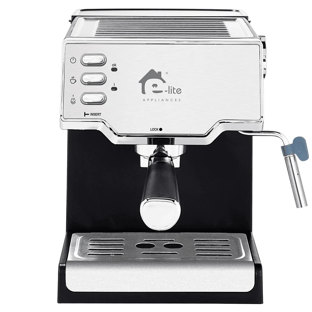 E-Lite EEM-010 15-Bar Espresso Machine