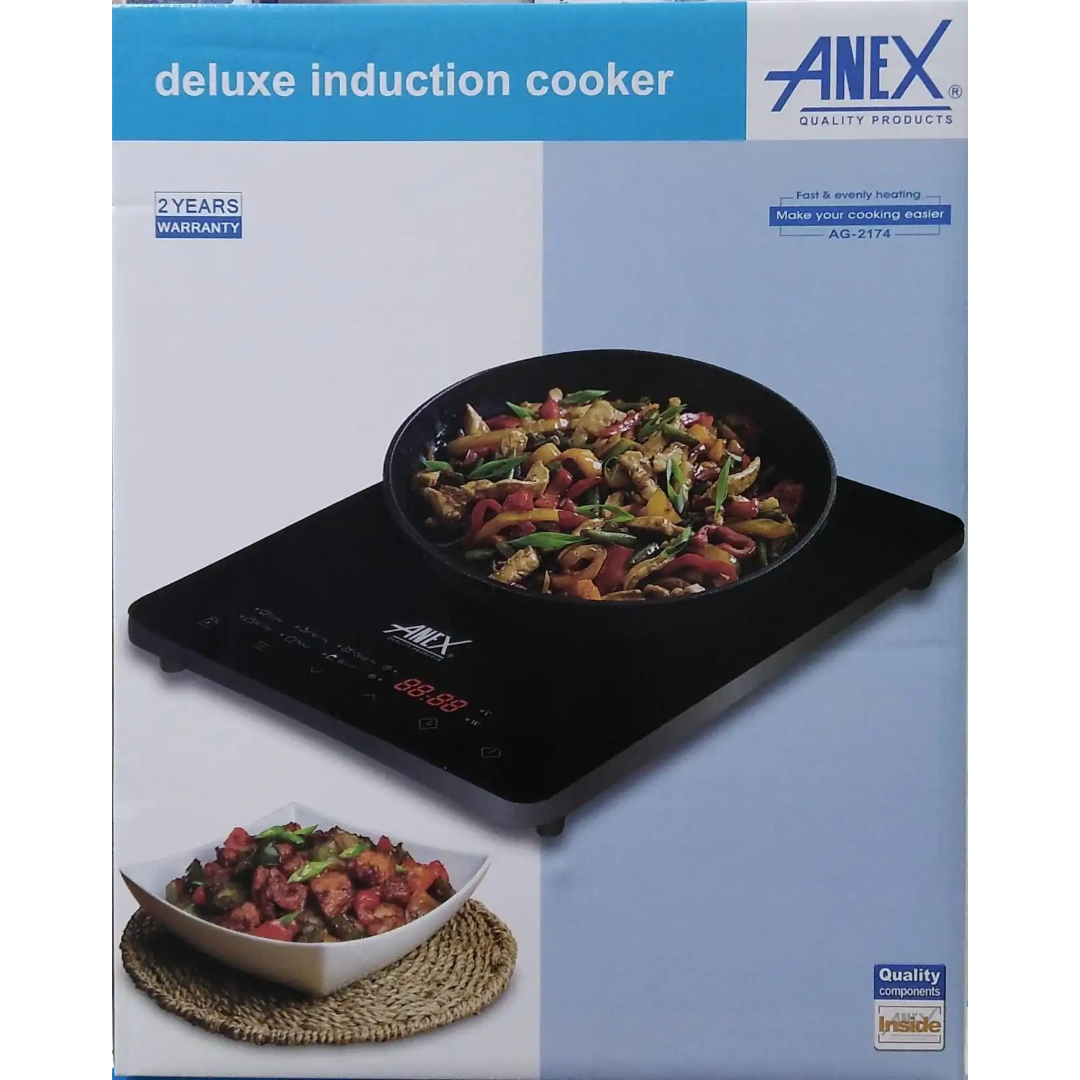 Anex AG-2174 Deluxe 2000W Induction Cooker