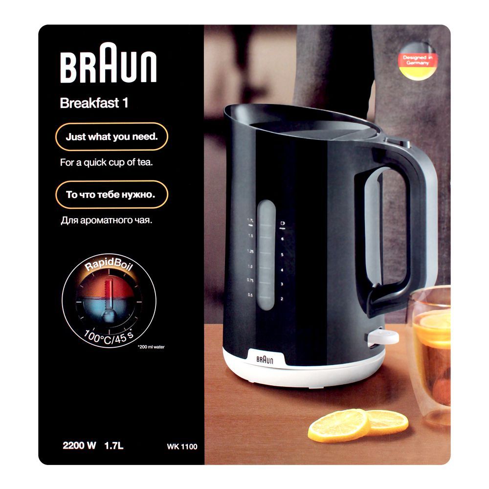 Braun PurEase WK1100 Electric Kettle