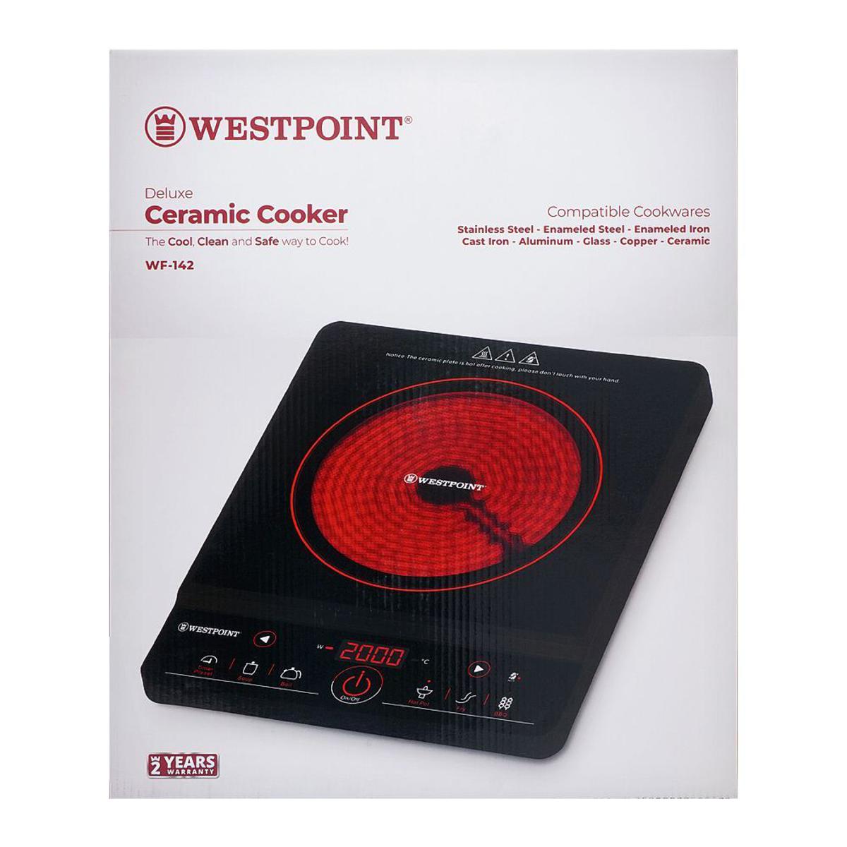 Westpoint WF-142 Deluxe Ceramic Cooker