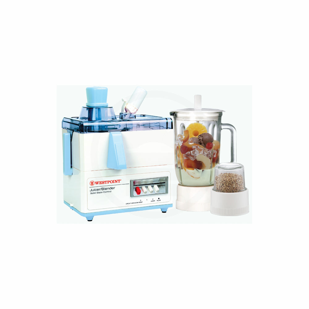 Westpoint WF-7201GL 500W Glass Juicer Blender Drymill