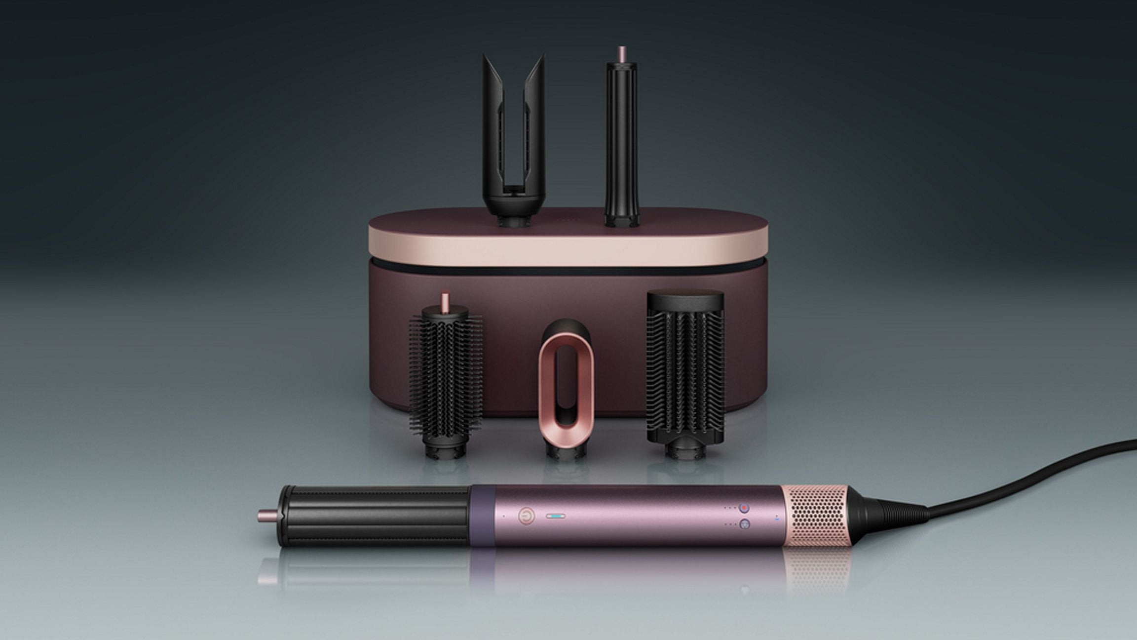 Dyson Airwrap Co-anda2x HS09 Straight+Wavy - Jasper Plum