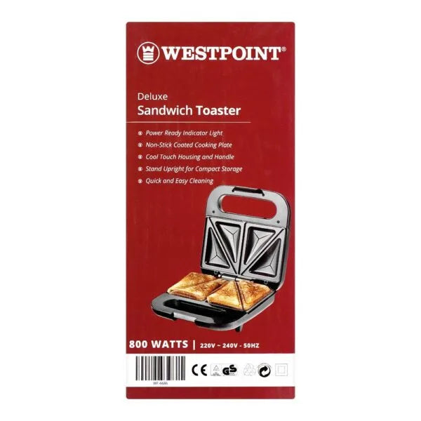 Westpoint WF-6686 Deluxe Sandwich Toaster