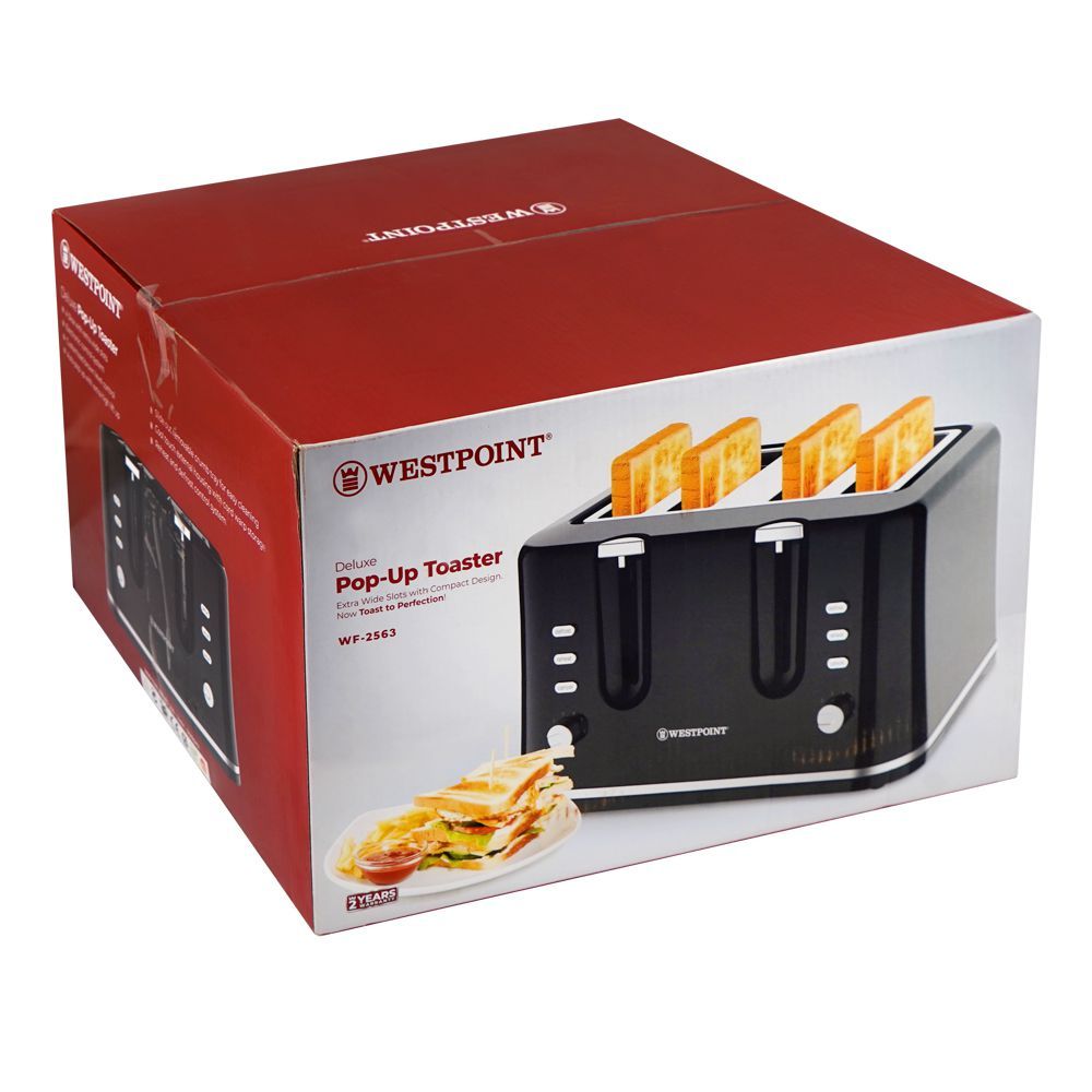 Westpoint WF-2563 Deluxe 4-Slice Pop-Up Toaster