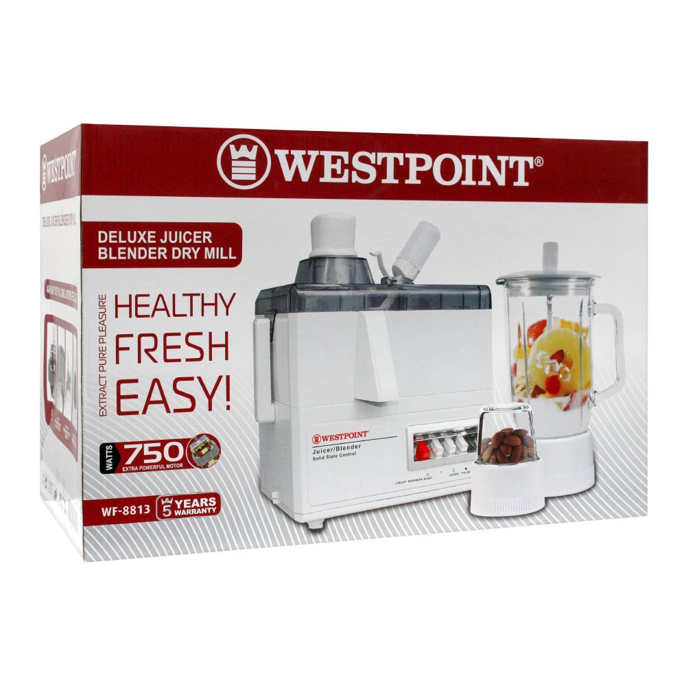 Westpoint WF-8813 750W Deluxe Juicer Blender