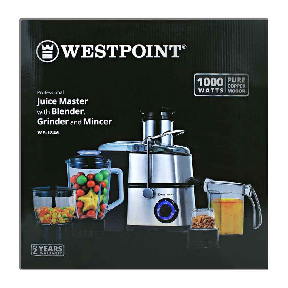 Westpoint WF-1846 1000W Professional Kitchen Chef 4-in-1