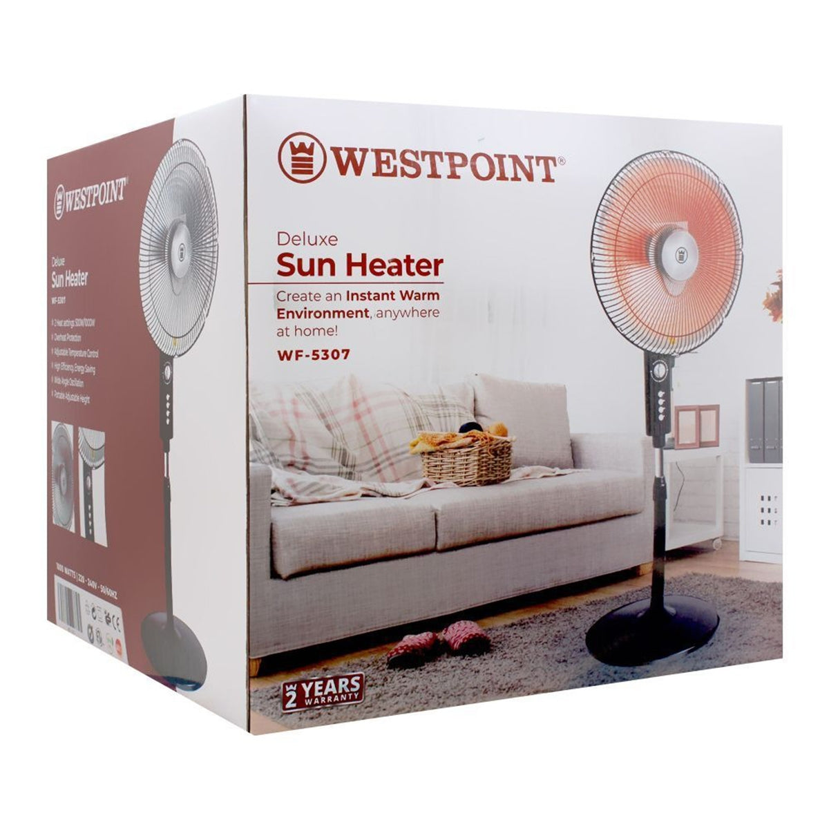 Westpoint WF-5307 Sun Heater