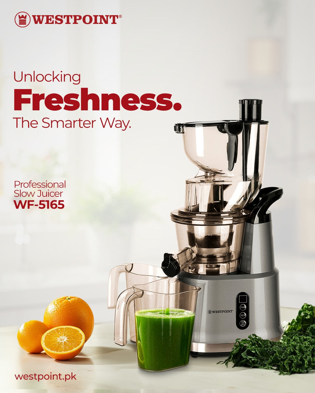 Westpoint WF-5165 Professional Slow Juicer