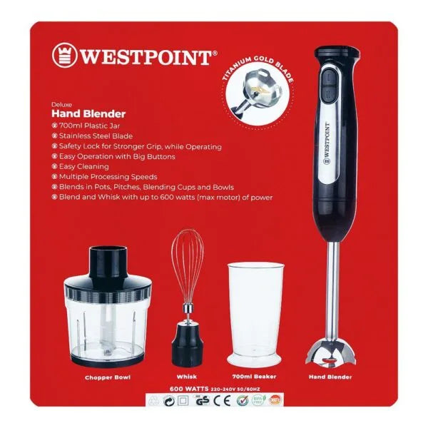 Westpoint WF-9216 Deluxe Hand Blender