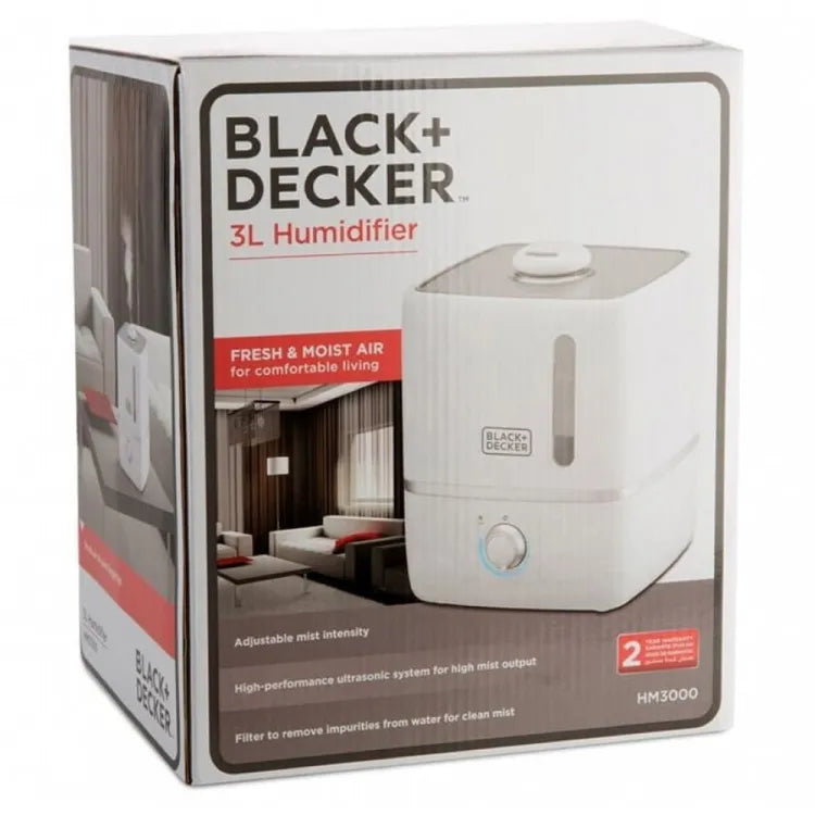 Black & Decker HM3000 3L Ultrasonic Humidifier
