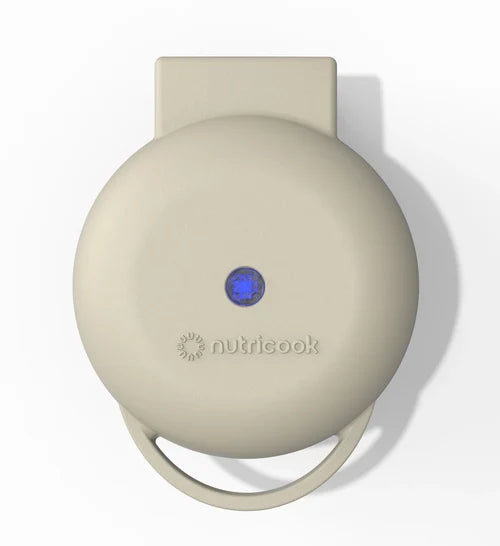 Nutricook NC-WM100BG Mini Waffle Maker - Beige