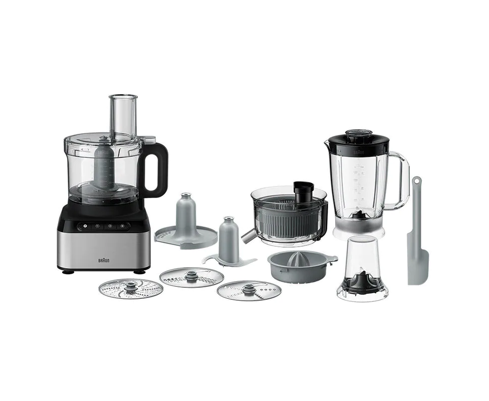 Braun PurEase FP3235 800W Food Processor & Juicer Set