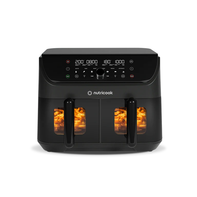 Nutricook NC-AFD185V Air Fryer Duo 2 Vision 8.5L