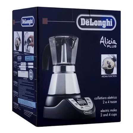 DeLonghi EMKP42.B Alicia Plus Electric Moka
