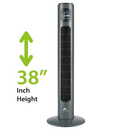 E-Lite ETF-002 38-inch Remote Tower Fan