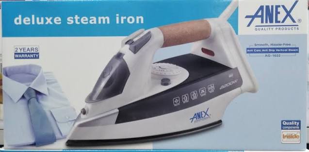 Anex AG-1022 Deluxe 2200W Steam Iron