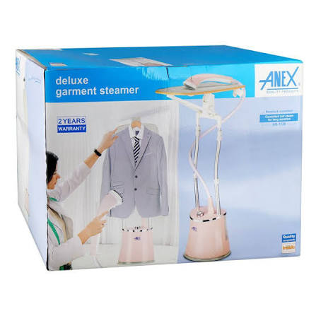 Anex AG-1120 Deluxe Garment Steamer with Ironing Board