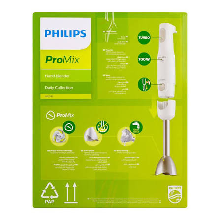 Philips HR2534/00 Daily Collection ProMix Hand Blender with Chopper