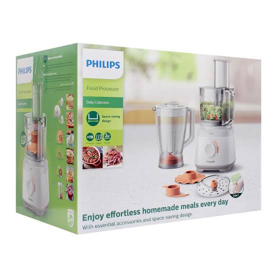 Philips HR7320/01 Daily Collection Food Processor with Blender