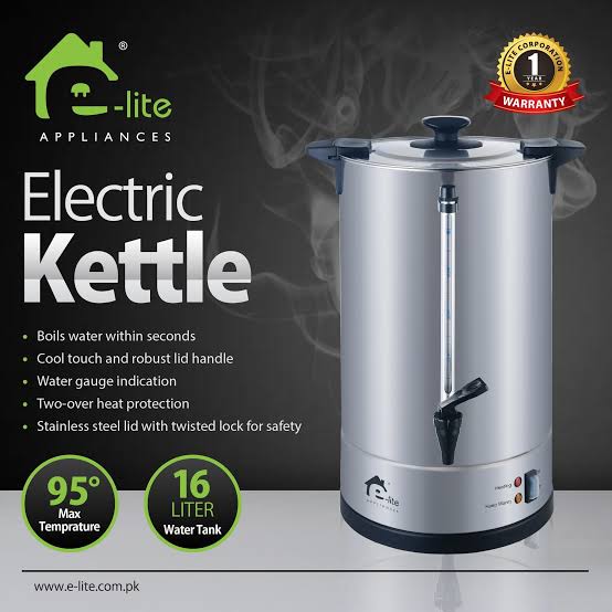 E-Lite EWK-08 8L Electric Water Boiler