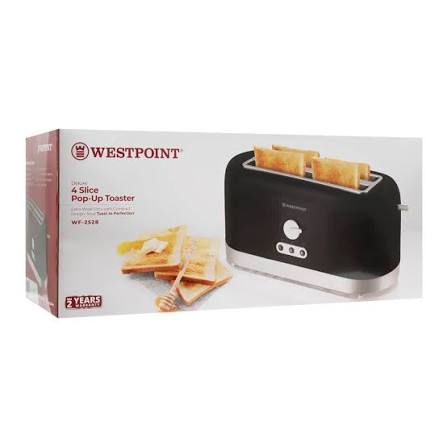 Westpoint WF-2528 Deluxe 4-Slice Pop-Up Toaster