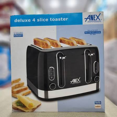 Anex AG-3009 Deluxe 4-Slice Long Toaster