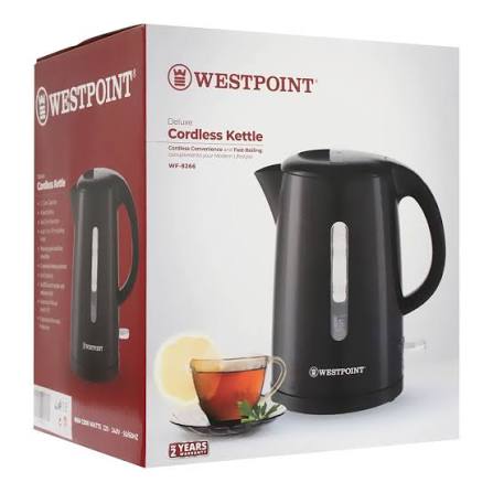 Westpoint WF-8266 Deluxe Cordless Kettle