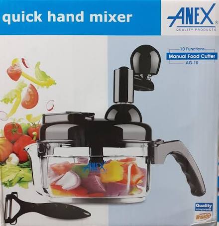 Anex AG-10 Handy Chopper with 10 Functions
