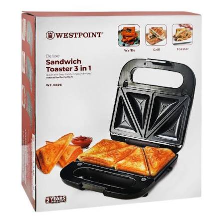 Westpoint WF-6696 Deluxe Sandwich Toaster