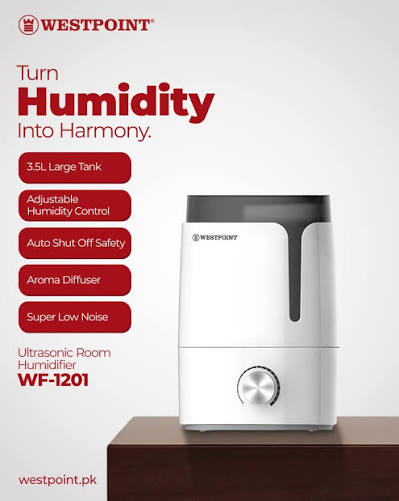 Westpoint WF-1201 Ultrasonic Room Humidifier