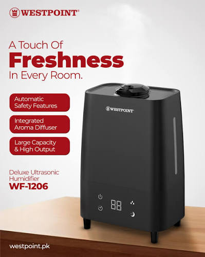 Westpoint WF-1206 5.3L Top-Fill Ultrasonic Humidifier