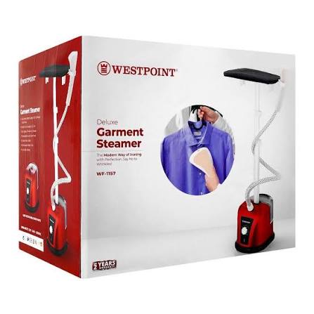 Westpoint WF-1157 1580W Garment Steamer with Ironing Board