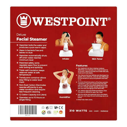 Westpoint WF-614 3-in-1 Facial Steamer, Humidifier & Inhaler