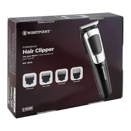 Westpoint WF-6913 Type-C Rechargeable Hair Clipper