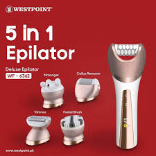 Westpoint WF-6362 Waterproof Rechargeable Epilator