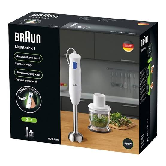 Braun MultiQuick 1 MQ10.201M Hand Blender Set