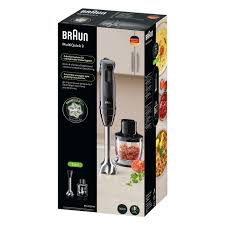 Braun MultiQuick 3 MQ30201M Hand Blender with Chopper