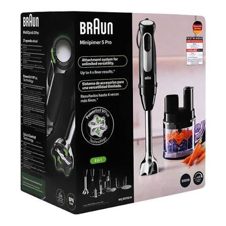 Braun MultiQuick 5 Pro MQ55236MBK Hand Blender Set