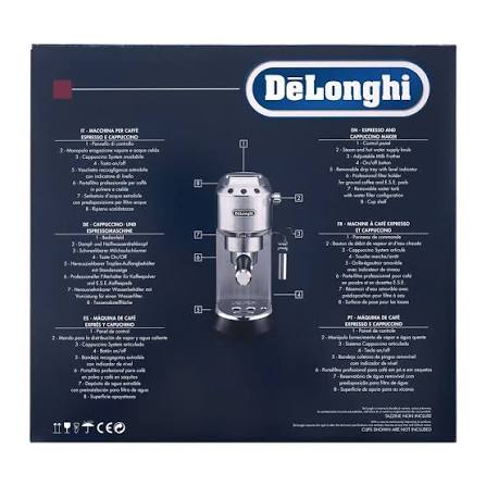DeLonghi EC685 Dedica Style Manual Espresso Machine