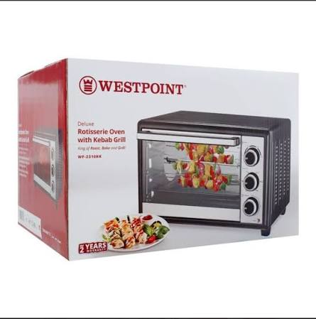 Westpoint WF-2310RK Professional Rotisserie Oven with Kebab Grill