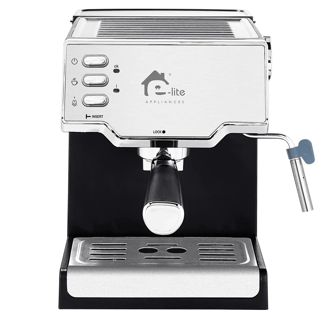 E-Lite EEM-010 15-Bar Espresso Machine
