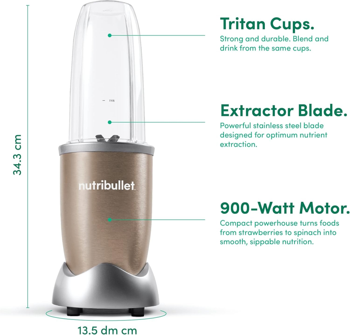 Nutribullet NB9-1212 900W 12-Piece Blender Set