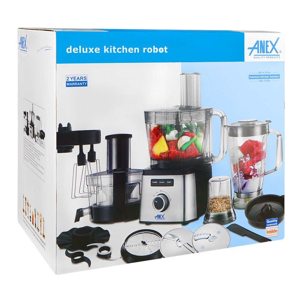 Anex AG-3159 1200W Kitchen Robot